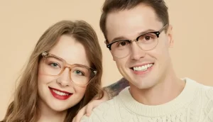 Unisex Glasses Browline Frames
