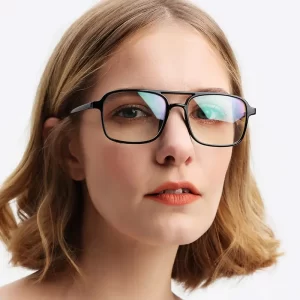 Bold Glasses Frames Flat-Top