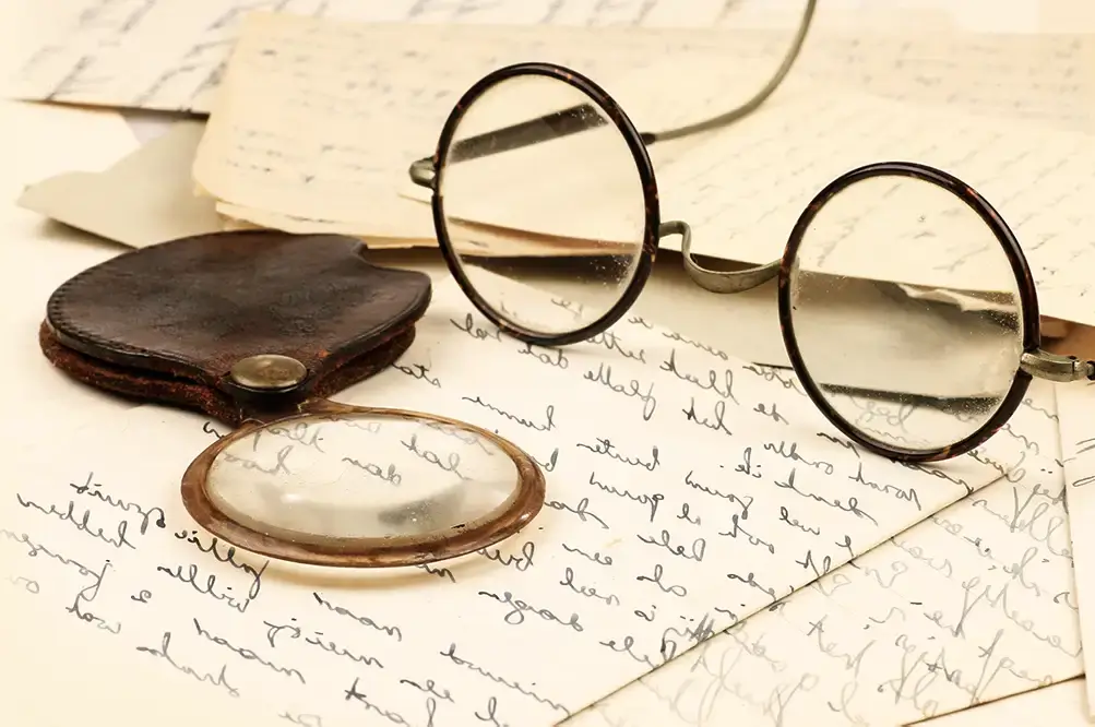 Vintage Glasses Frame