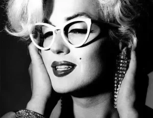 Vintage Glasses Frame Marilyn-Cat-Eye