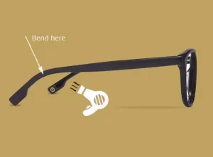 Self-Adjusting Glasses fix-slipping-sliding