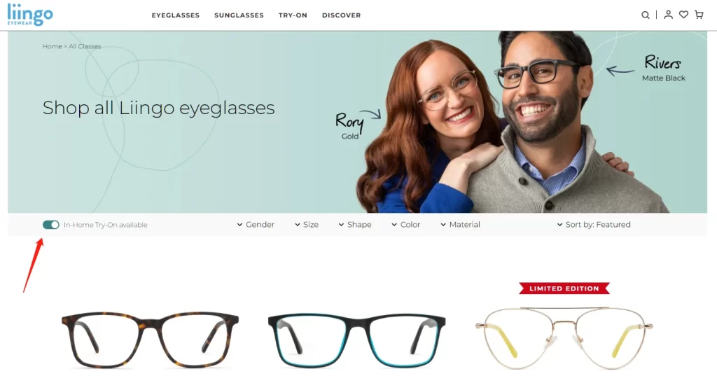 Liingo-Eyewear-Review-in-home-try-on